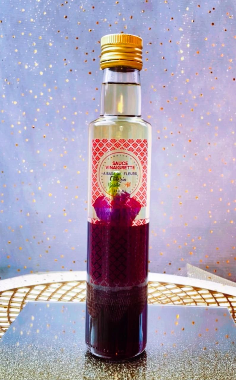 Sauce Vinaigrette Fleur de Clitoria & Basilic - IMMUNITE