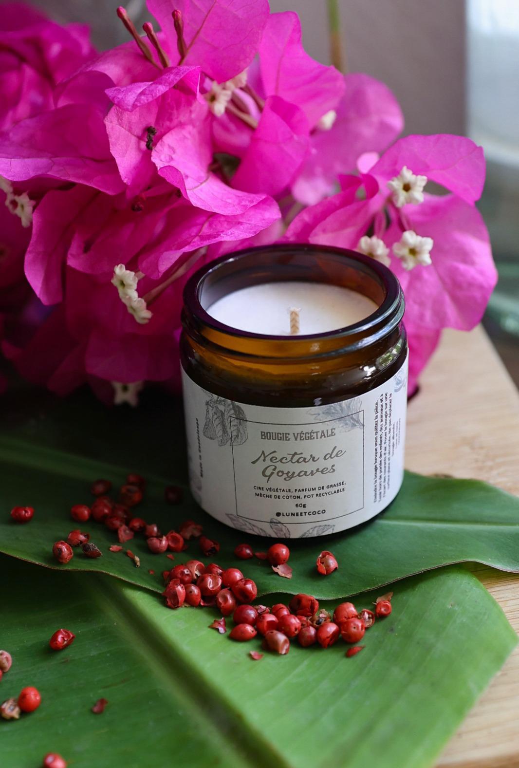 Bougie au Nectar de Goyaves