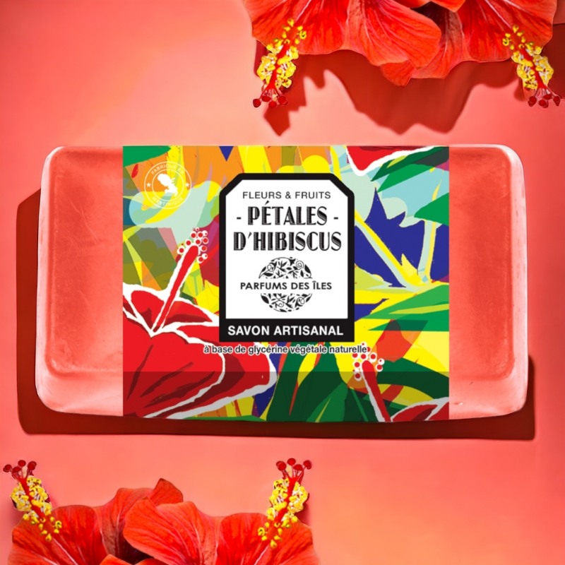 Savons Bien-Être - PETALES D'HIBISCUS