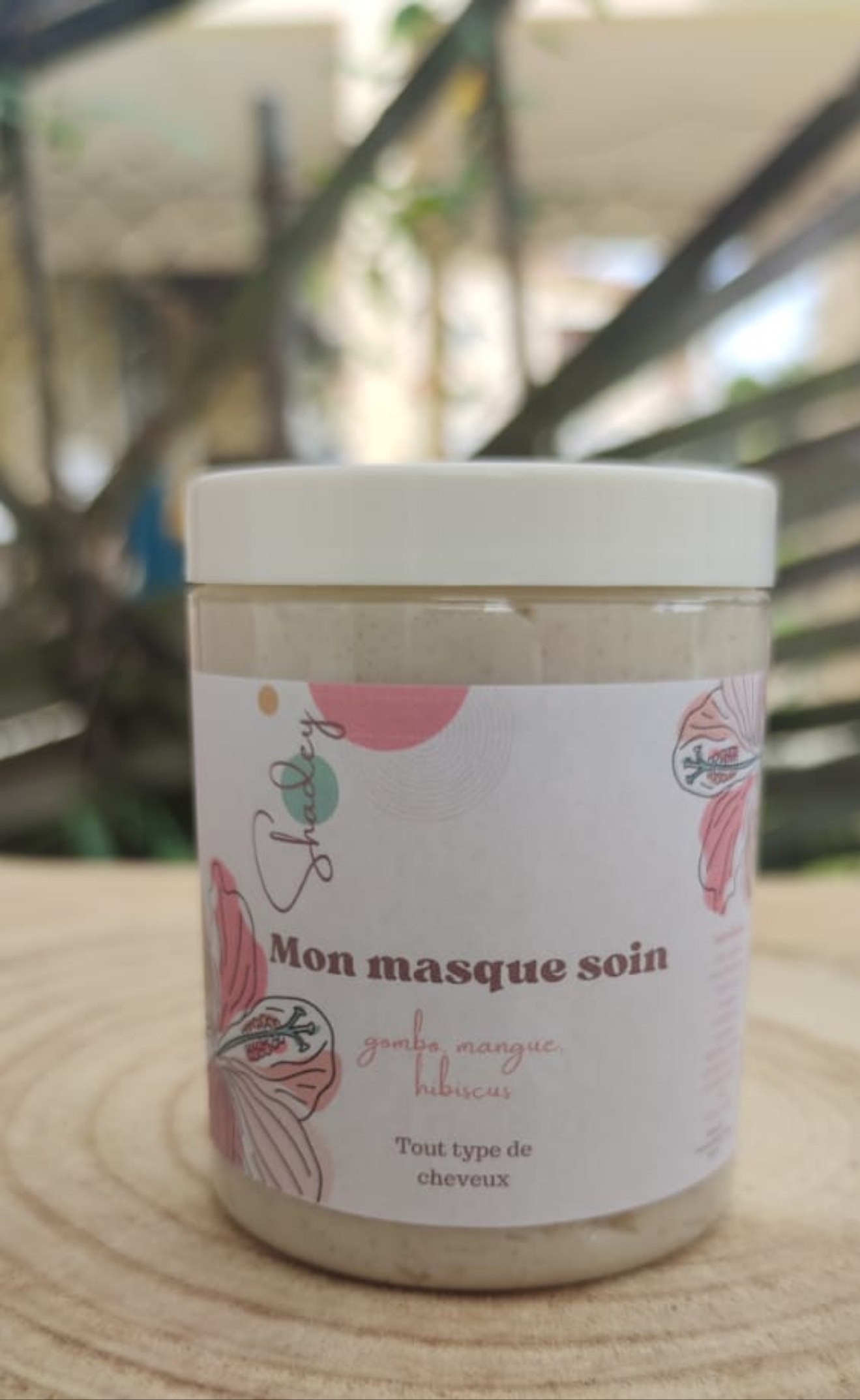 Masque soin capillaire - Gombo, Mangue & Hibiscus